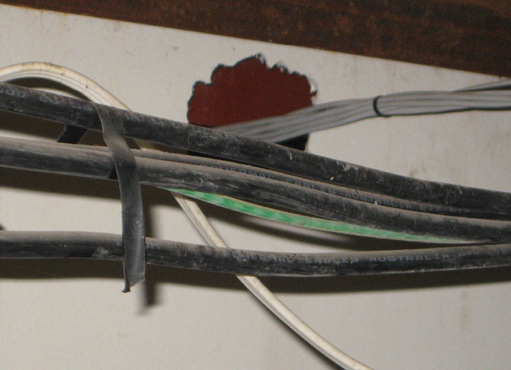 Running cables